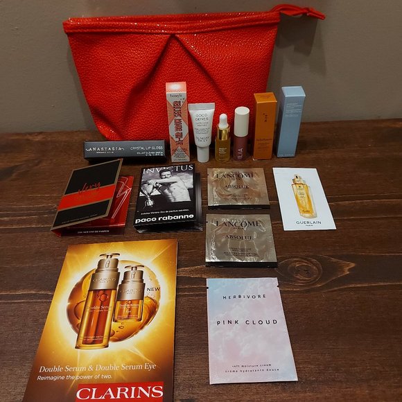 Sephora Other - Sephora Makeup Bag + Luxe Sample Bundle